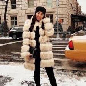 Allen Schwartz Faux Fur Coat